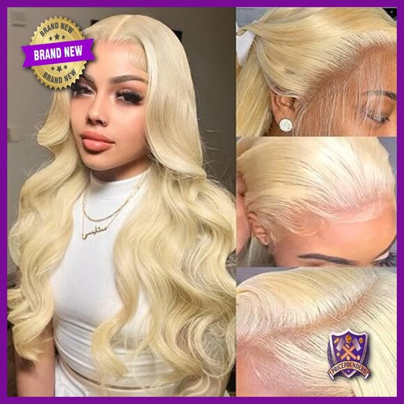 30 Inch Human Hair Lace Front Wig 13x6 Body Wave 200% Density main image 5